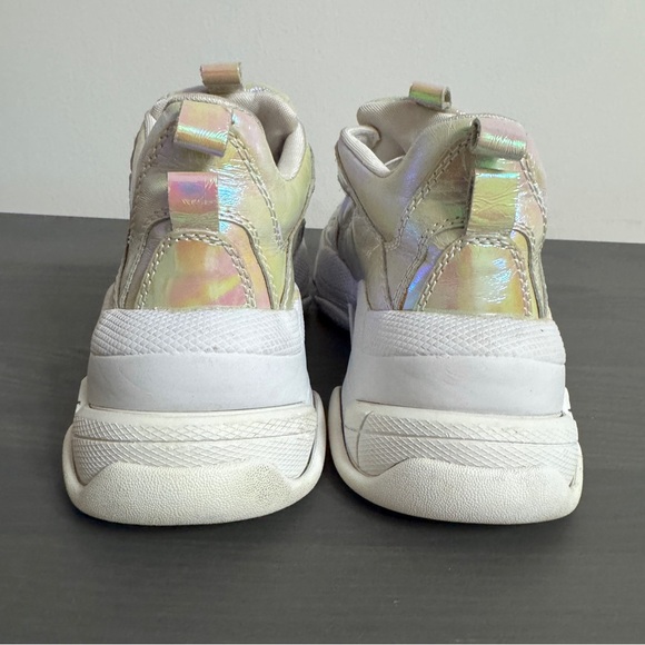 Jeffrey Campbell Holographic Iridescent Platform Sneakers - Picture 4 of 10